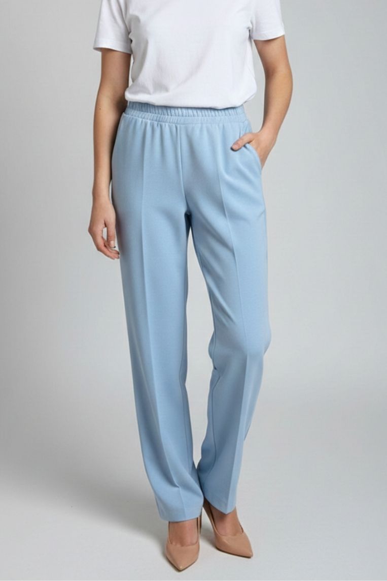 id175-azzurro-1 PANTALONI PALAZZO DETTAGLIO RASO |