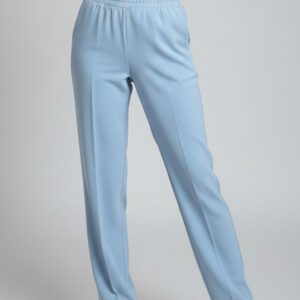 id175-azzurro1-1 PANTALONI PALAZZO DETTAGLIO RASO |