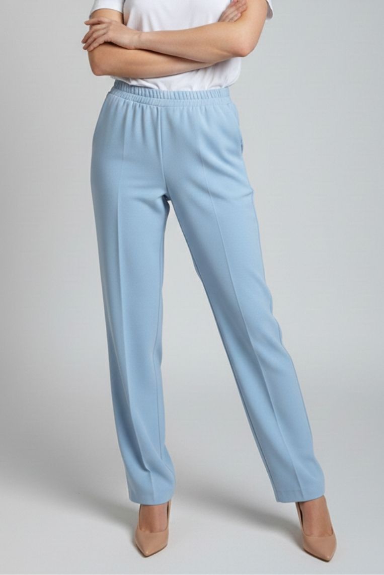 id175-azzurro1-1 PANTALONI PALAZZO DETTAGLIO RASO |
