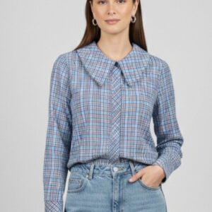 id213-1-1 CAMICIA CON TRAMA CHECK |