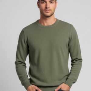 MAGLIA IN COTONE PUNTO RISO |