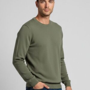 MAGLIA IN COTONE PUNTO RISO |