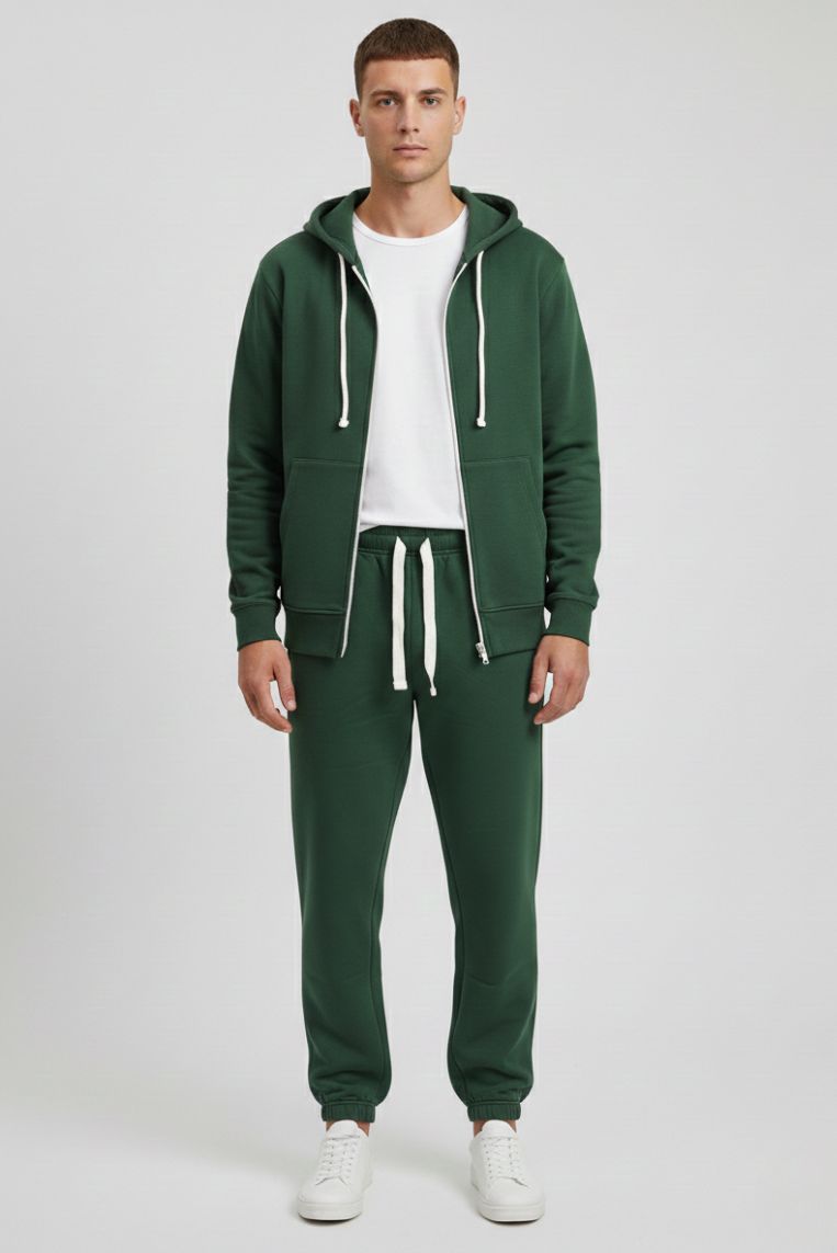 PANTALONI IN FELPA CON POLSINO