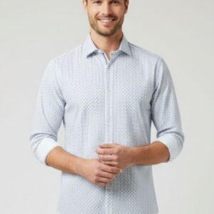 CAMICIA POP STRETCH MICRO STAMPA |