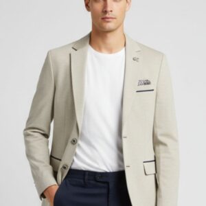 GIACCA PIQUET CON TOPPE |