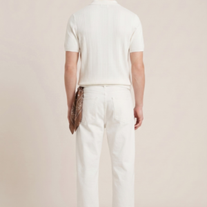 DENIM STRAIGHT FIT BIANCO |