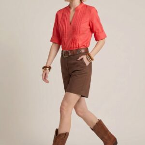 id298 marrone (1).jpg BERMUDA FLUIDO VISCOSA LINO |
