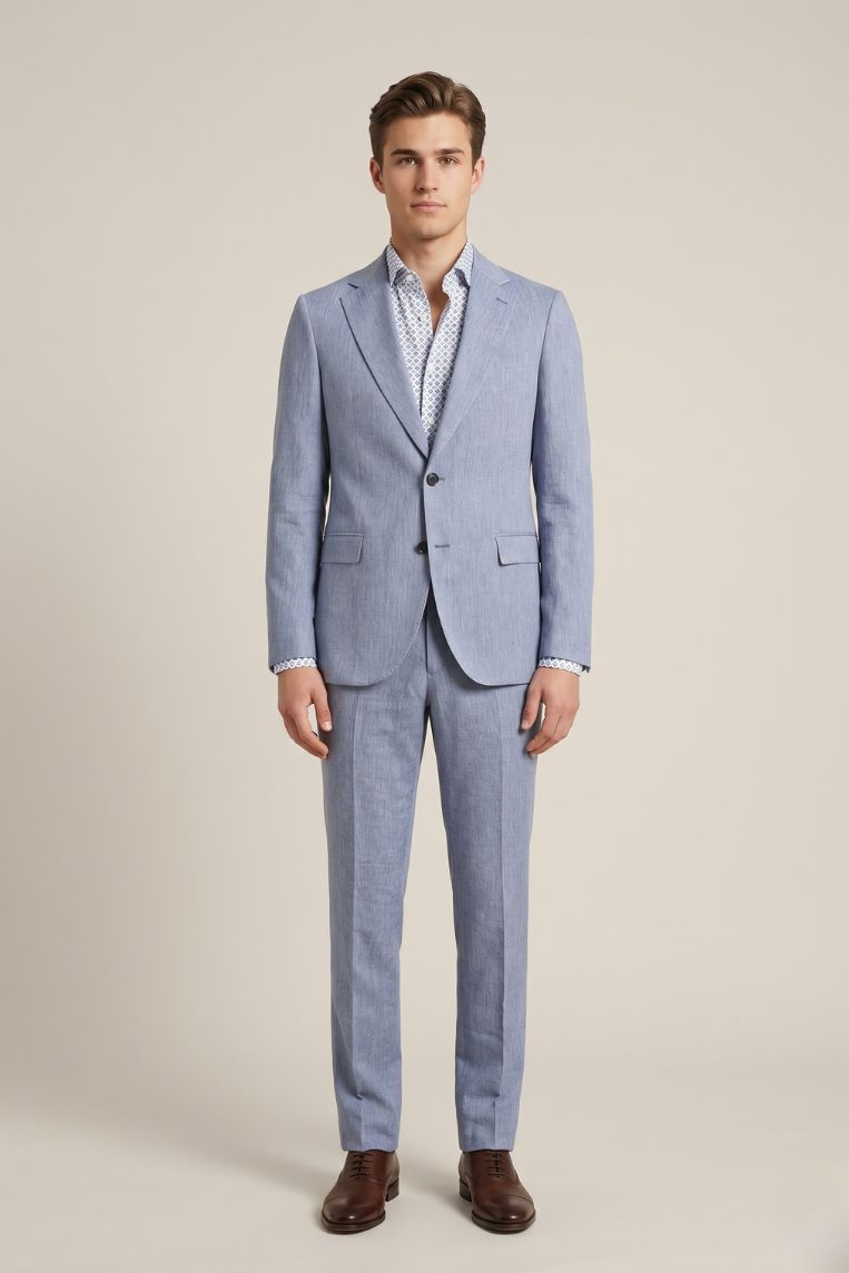 PANTALONE MISTO LINO FIAMMATO |